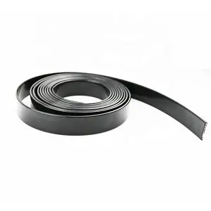 3mm dicke haltbare schwarz tpu beschichtete nylon gurtband für sicherheit lanyard