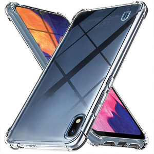 Resistenza ai graffi Trasparente Antiurto Caso di Tpu Per Samsung <span class=keywords><strong>Galaxy</strong></span> <span class=keywords><strong>A10</strong></span> Copertura - Product Image 1