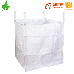 Súper saco bolsa con tapa abierta PP bolso tejido Jumbo 1000 kg - Product Image 6