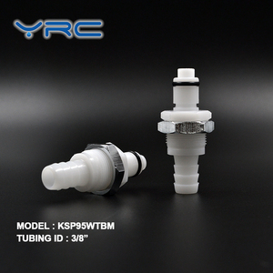 Быстроразъемные соединители для шлангов, белые, 1/8 дюйма, с внутренней резьбой - Product Image 3