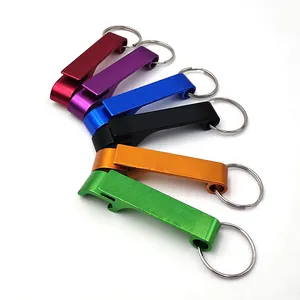 Cheap Bulk Metal Blank Beer Custom Beer Bottle Opener Keychain