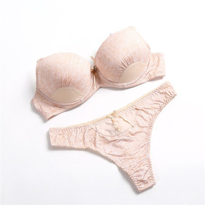 2017 all'ingrosso adolescente <span class=keywords><strong>cotone</strong></span> maternità teenager <span class=keywords><strong>reggiseno</strong></span> e mutandine set - Product Image 3