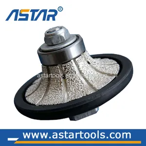 Hiệu Quả Cao Brazed B30 Granite Router Bits/Portable Profiling Wheel