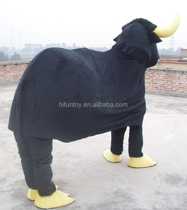 Disfraz de Mascota de vaca de Toro Negro Funtoys CE 2 personas para adulto - Product Image 5