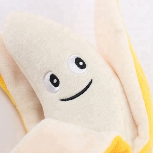 Mainan Anjing Bentuk Pisang Lembut Berkualitas Tinggi Berbahan Plush dengan Suara untuk Digigit, Grosir dari Cina - Product Image 5