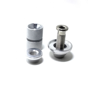 Vis de serrage de bloc de direction de vélo en fibre de <span class=keywords><strong>carbone</strong></span> pour tube de fourche avant, avec système de levage et de fixation en forme de cœur - Product Image 5