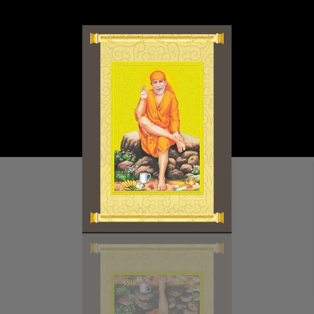 सोने की पन्नी हिंदू भगवान pic/दीवार चित्रों