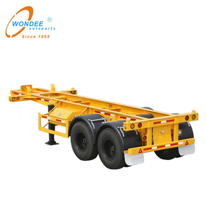 <span class=keywords><strong>Chasis</strong></span> de <span class=keywords><strong>Remolque</strong></span> de 40 pies y 3 Ejes, Semirremolque Esquelético - Product Image 1