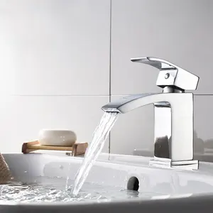 Vòi Nước <span class=keywords><strong>Mini</strong></span> B009M, Bằng Đồng Thau, Màu Trơn, Mạ Crôm, Dùng Cho Phòng Tắm - Product Image 4