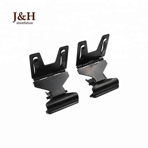 ที่แขวนป้ายราคาอาหารแบบหนีบ J&H Custom Supermarket ทำจากโลหะสีดำพับได้ สำหรับร้านเบเกอรี่ - Product Image 1