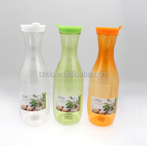 Decantador de plástico de 1 litro para zumo, agua, <span class=keywords><strong>vino</strong></span>, té helado - Product Image 4