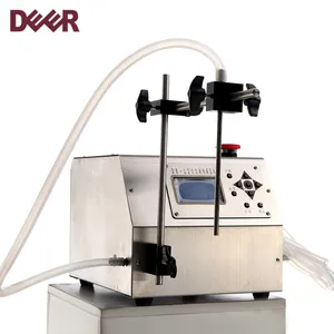 High quality semi-automatic digital control filling machine for liquid