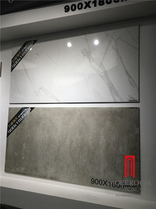 Tamaño grande 900x1800 mirada de mármol Calacatta azulejo blanco - Product Image 5