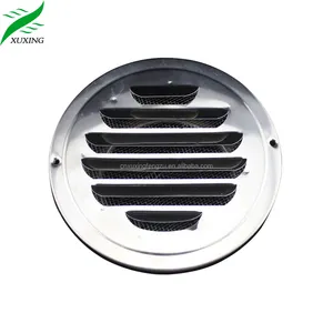 Rvs Indoor Muur Ronde Air Vent Cover Grille