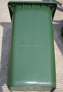 240 litros al aire libre verde plástico reciclado <span class=keywords><strong>calle</strong></span> barato bote de basura - Product Image 3