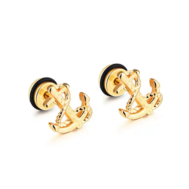18K Gold Omega Diamond & Citrine Clip Earrings | Richter & Phillips Jewelers
