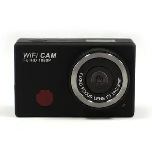 使用家用运动相机全高清1080P Wifi迷你相机防水运动相机运动摄像机