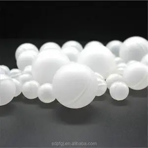 Boule flottante en plastique polypropylène, 6mm, 8mm, 10mm, 12mm, 20mm, 25mm, 38mm, 50mm, 100mm, meilleure vente