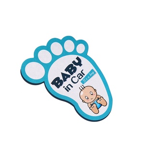 Pegatina reflectante 3M impermeable <span class=keywords><strong>para</strong></span> coche con señal de bebé en forma de pie elegante - Product Image 2