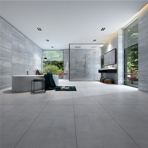Piastrelle in Porcellana Smaltata Antiscivolo MOREROOM STONE Grigio Chiaro per Pavimenti del <span class=keywords><strong>Bagno</strong></span> - Product Image 1