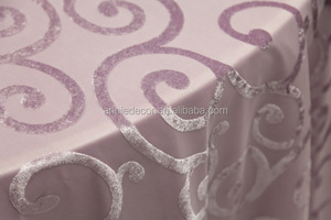 Nappe simple et élégante en velours, gougou, broderie, jetable, à la mode, populaires - Product Image 4