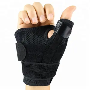 Pulgar de neopreno transpirable y muñequera Brace para Protecter & L Alivio del dolor Muñequera de neopreno