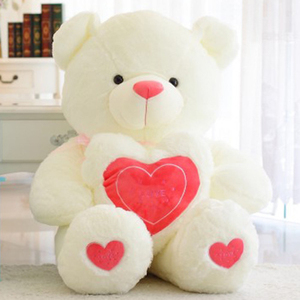 Fiber De Polyester Super Doux OEM Trucs Poupée En Peluche Ours en peluche Jouets un Coup D'oeil - Product Image 3