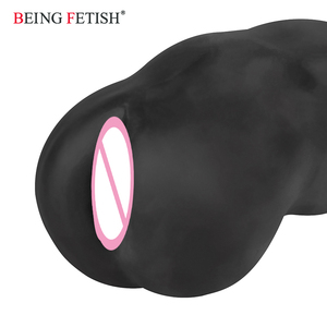 Memek Mini Hitam untuk Pria Mainan Seks <span class=keywords><strong>Vagina</strong></span> Masturbasi - Product Image 2