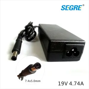 7.4 * 5.0mm compatible pour ordinateur portable ac adaptateur 19v 4.7a