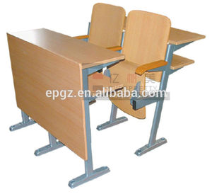la chine populaire factory collège étudiant <span class=keywords><strong>bureau</strong></span> et une chaise pour le collège des ensembles de meubles mobilier scolaire - Product Image 1