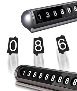 מכונית זוהרת זמנית סימן עצירה זמני סיבוב 120 מעלות טלפון נייד סיבוב - Product Image 5