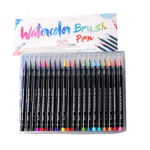 Juego de Pinceles de Acuarela de 20 Colores No Tóxicos de Calidad Promocional, Gran Venta en <span class=keywords><strong>Amazon</strong></span>, Marcadores de Arte - Product Image 6