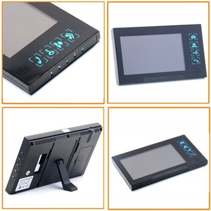 هاتف الباب السلكي من Saful, هاتف الباب السلكي بمقاس 7 بوصات ، مفتوح مع لوحة مفاتيح تدعم تقنية RFID ، كاميرا جرس باب - Product Image 4