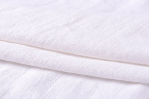 Fil de lin de rami naturel 286 g/m², rami 80 % coton 20 %, tissu pour robes d'automne - Product Image 3