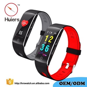 Hot bán người đàn ông của F10 Vòng đeo tay thông minh đồng hồ điều khiển từ xa chức năng OLED Khả năng tương thích IOS Android Màn hình huyết áp tim - Product Image 5