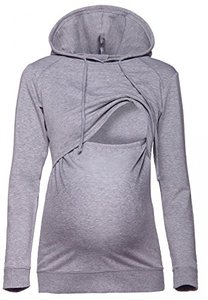 2021 del commercio all'ingrosso delle donne <span class=keywords><strong>felpe</strong></span> infermieristica di maternità allattamento al seno felpa - Product Image 3