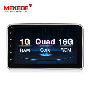 Android 8.0 1 quad core 8 "1din lecteur <span class=keywords><strong>dvd</strong></span> universel de voiture avec 1 + 16 GO 360 degrés rotatif visage panneau autoradio gps - Product Image 1
