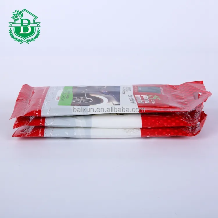15*20 cm processo de fabricação de sabão limpa, saco de toalhetes húmidos para carros