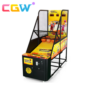 Machine de jeu de basket-ball à pièces pour enfants CGW, machine de jeu de tir au basket-ball pour adultes, machine de jeu de basket-ball à vendre - Product Image 2