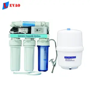 5 etapa purificador de agua filtro de agua para uso doméstico con tanque