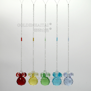 Prisma de cristal do girassol para pendurar na decoração do casamento - Product Image 2