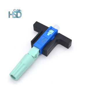 FTTH New Quang SC/UPC Ống Nhanh Chóng Kết Nối Nhanh Chóng Áp Dụng Mạng Lĩnh Vực Lắp Ráp Sợi Quang HFBR SCPC Kết Nối Sợi Quang - Product Image 2