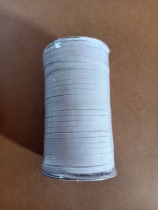 1.5 centimetri di fabbrica bianco nero lavorato a maglia tessuto <span class=keywords><strong>elastico</strong></span> nastro per abbigliamento - Product Image 4
