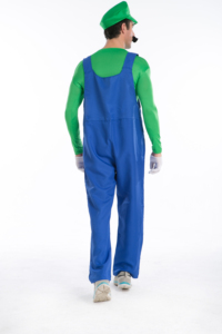 Disfraz de Super Mario, Luigi Brothers, cosplay de halloween para mujer