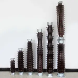 132KV high voltage post ceramic electrical porcelain insulator with price