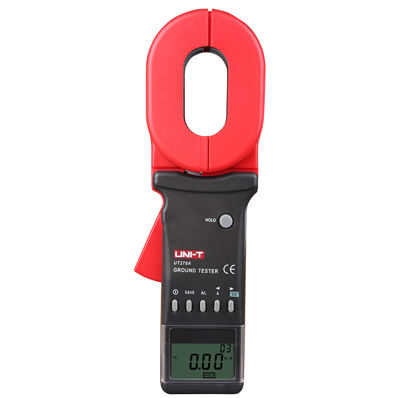 U-NIT UT278A Earth Ground Resistance Clamp Meter 0-1200 ohm Leakage Current Tester 0-30A 2in1 RS232
