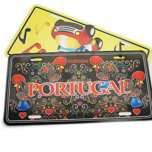 Motocicleta decorativa personalizada/accesorios para matrícula de coche europeo EE. UU. Número de coche en blanco - Product Image 2