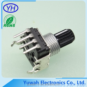 Best quality new carbon film insulation axis 4 pins linear 11mm Rotary a103k b102k c103k ohm potentiometer - Product Image 2