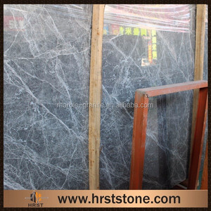 Chinois gris argent hermine marbre dalle - Product Image 1