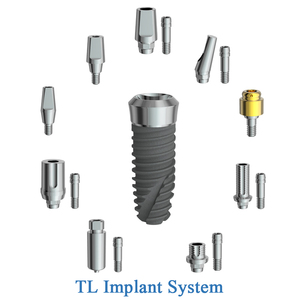 दंत ABUTMENT प्रोस्थेटिक गौण ऊतक स्तर दंत कृत्रिम घटकों straumann OEM सेवा के साथ CE प्रमाण पत्र